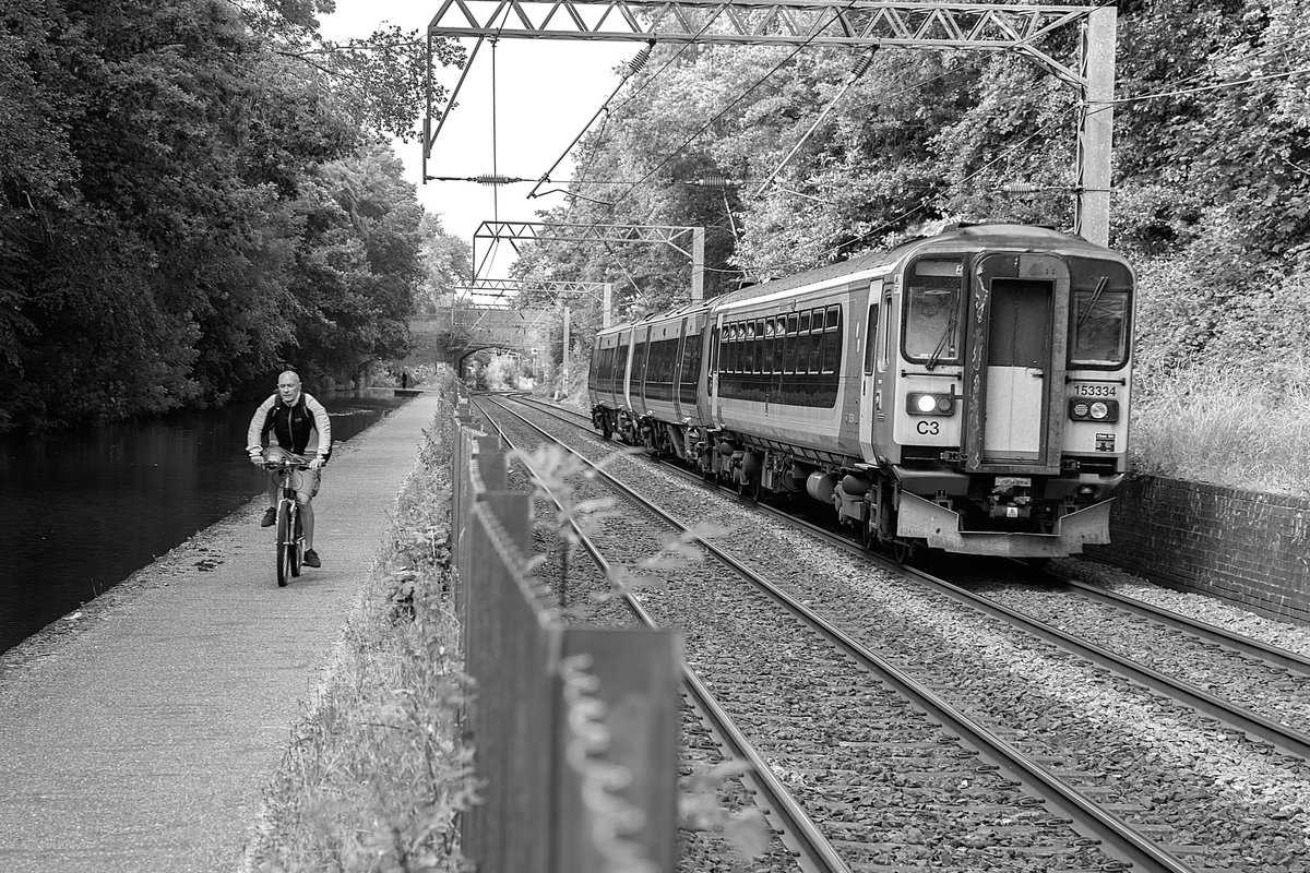 bike vs train, Birmingham (August 2018)